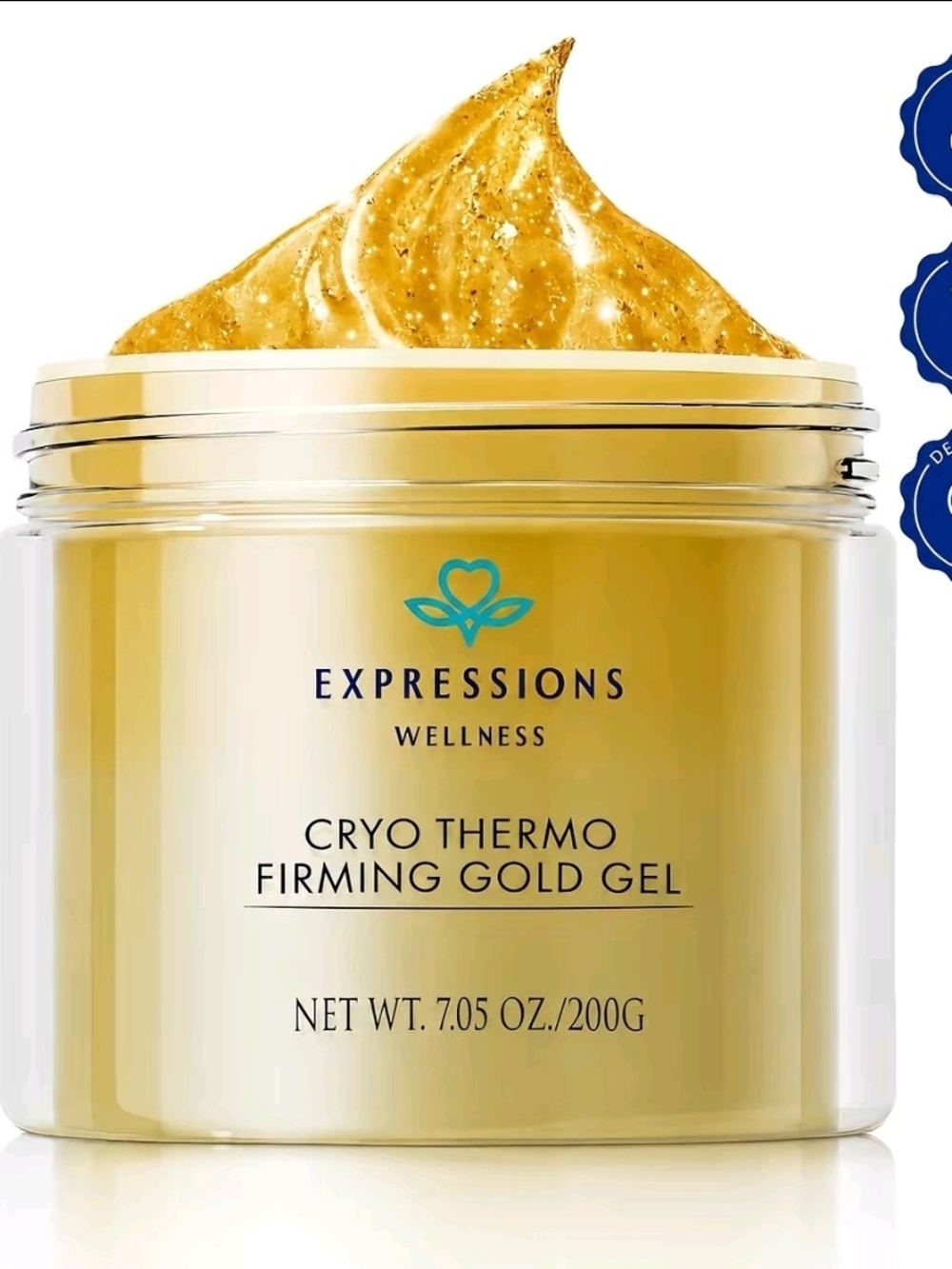 Expressions Cryo Thermo Firming Gel — Gold